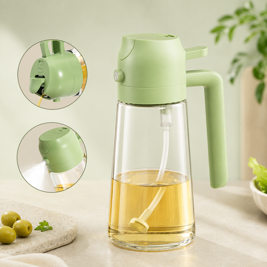 2-in-1 Oil Sprayer Bottle – Smart Kitchen Cooking Accessory